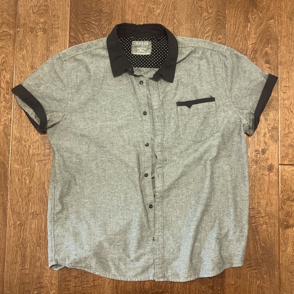 Guess Short Sleeve Button Down